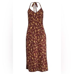 Puppets and Puppets Halter Slip Dress